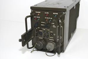 The front panel of the SEC-15, with the 'door' open