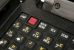 Close-up of the ZEROIZE button (press 3x to purge all keys)