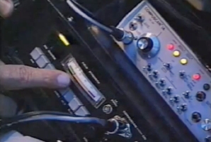 Scanlock Mark VB with a Compuscan on top. Image taken from the Channel Four documentary 'The Walls Have Ears' [3].